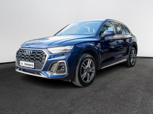Audi Q5 S Line Hybride Rechargeable Quattro Bleu Navarra Occasion