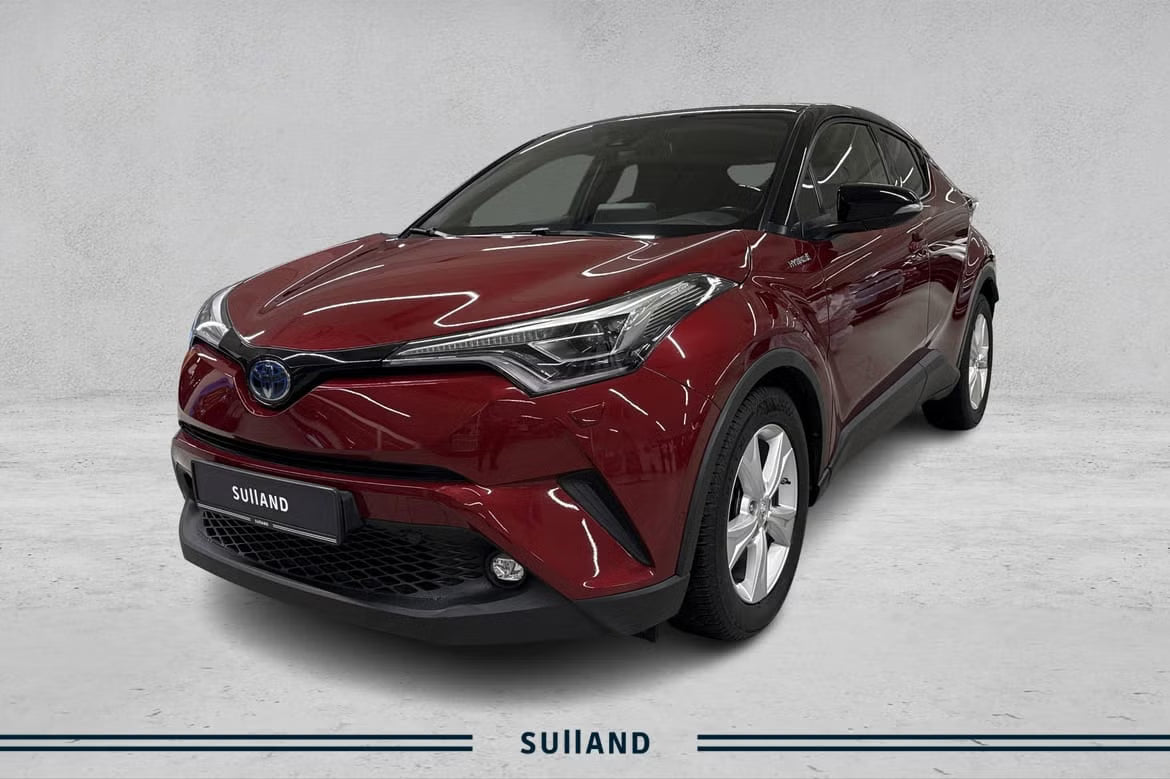 SUV Toyota C-HR Hybride 2018 Rouge Automatique Occasion Certifiée