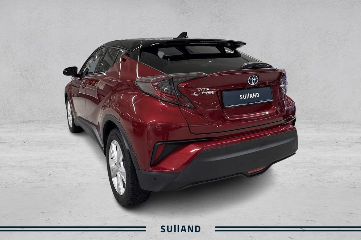 SUV Toyota C-HR Hybride 2018 Rouge Automatique Occasion Certifiée