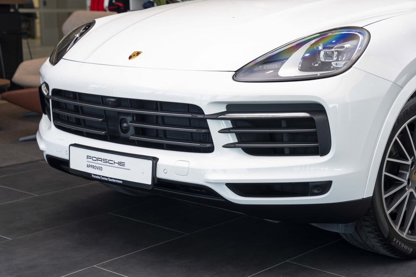 Porsche Cayenne Coupé Hybride Rechargeable 462 ch Blanc 2023