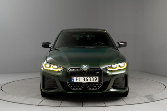 BMW i4 M50 2024 Berline Électrique Vert Sanremo Transmission Intégrale