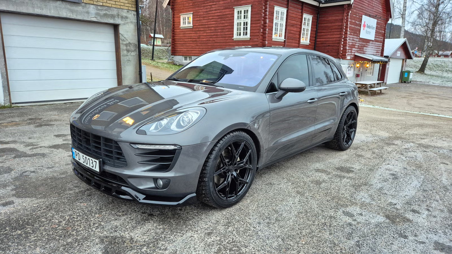 Porsche Macan 2015 SUV Compact Diesel Gris Performance Sportive Automatique
