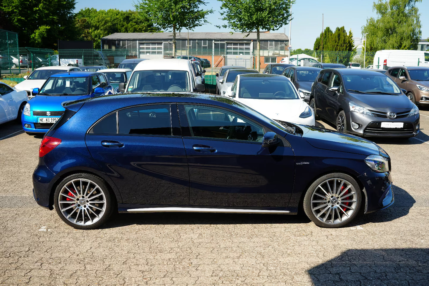 Mercedes-Benz A 45 AMG 4Matic Berline Sportive Bleu Métallisé