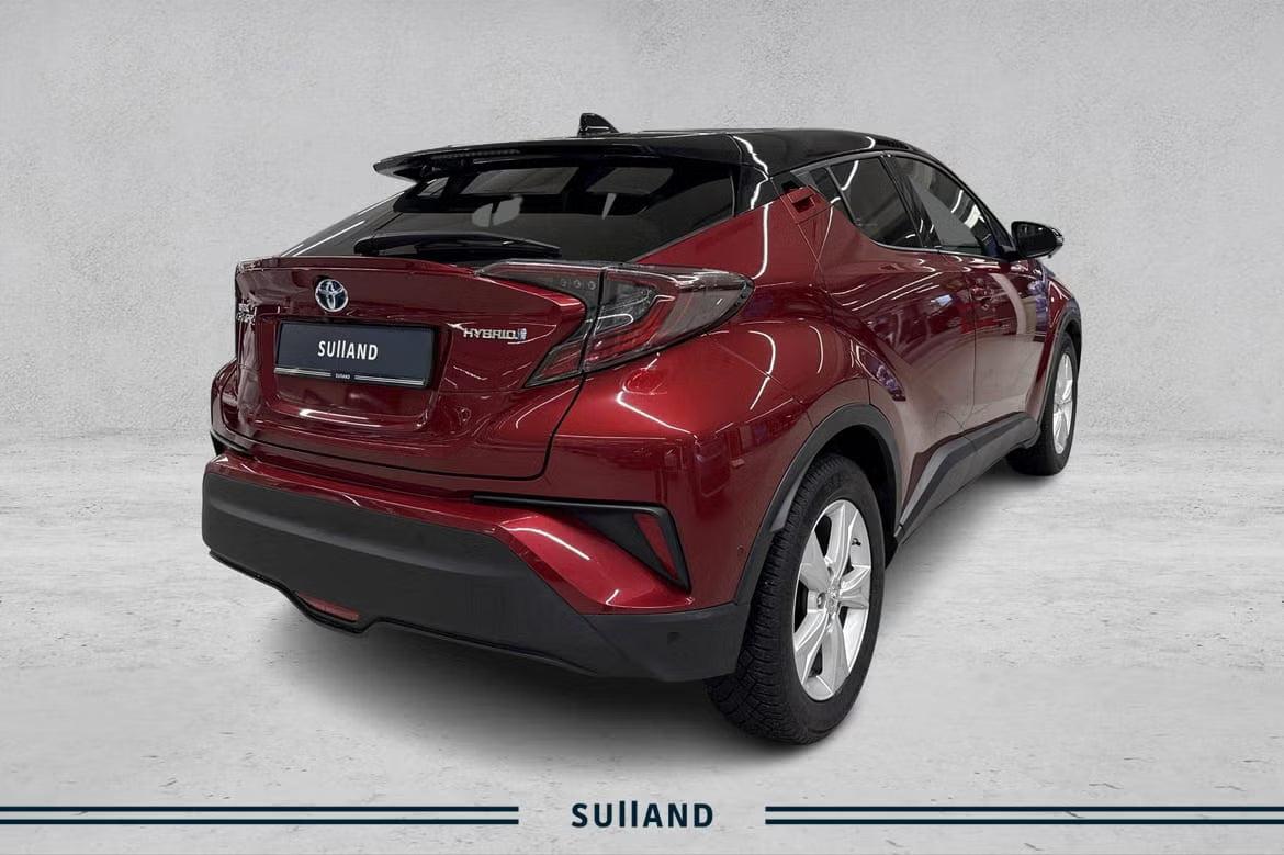 SUV Toyota C-HR Hybride 2018 Rouge Automatique Occasion Certifiée