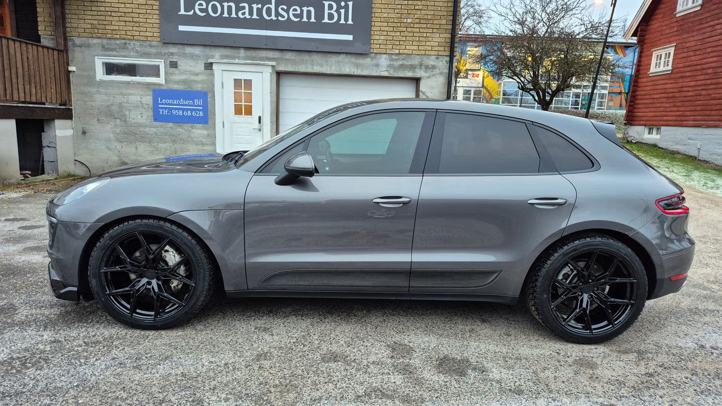 Porsche Macan 2015 SUV Compact Diesel Gris Performance Sportive Automatique