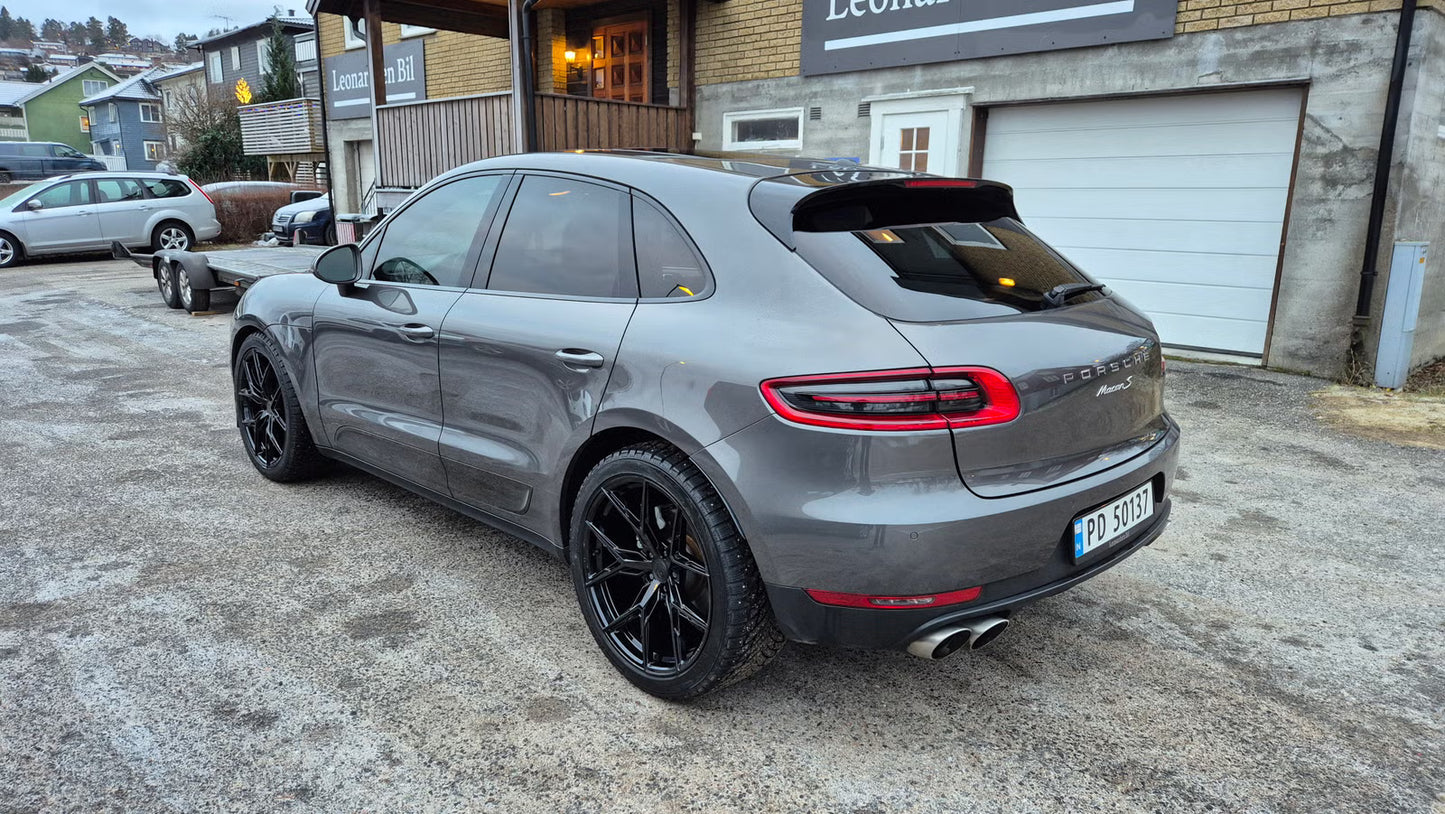 Porsche Macan 2015 SUV Compact Diesel Gris Performance Sportive Automatique