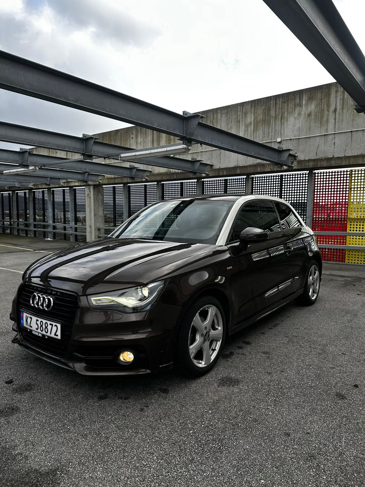 Audi A1 1.2 TFSI S Line 2011 Berline Occasion Marron