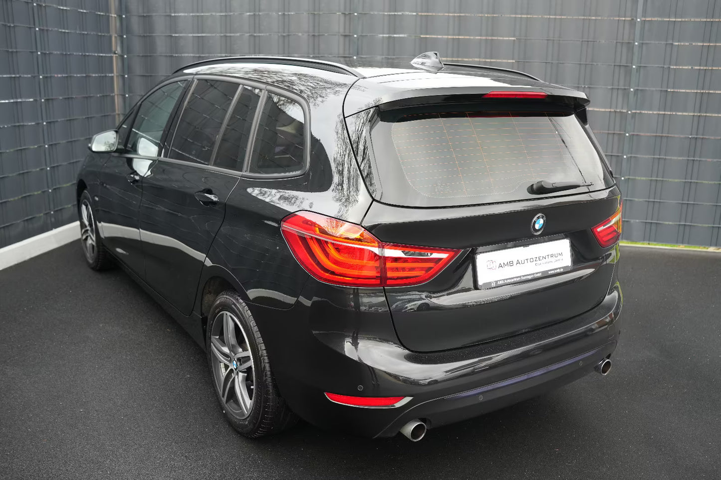 BMW 220d Gran Tourer Sport Line Automatique Noir Cuir Beige