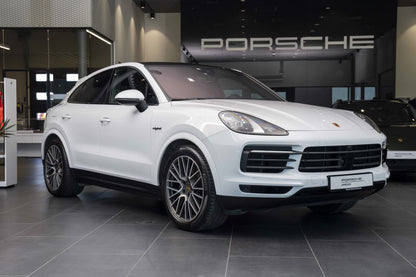Porsche Cayenne Coupé Hybride Rechargeable 462 ch Blanc 2023