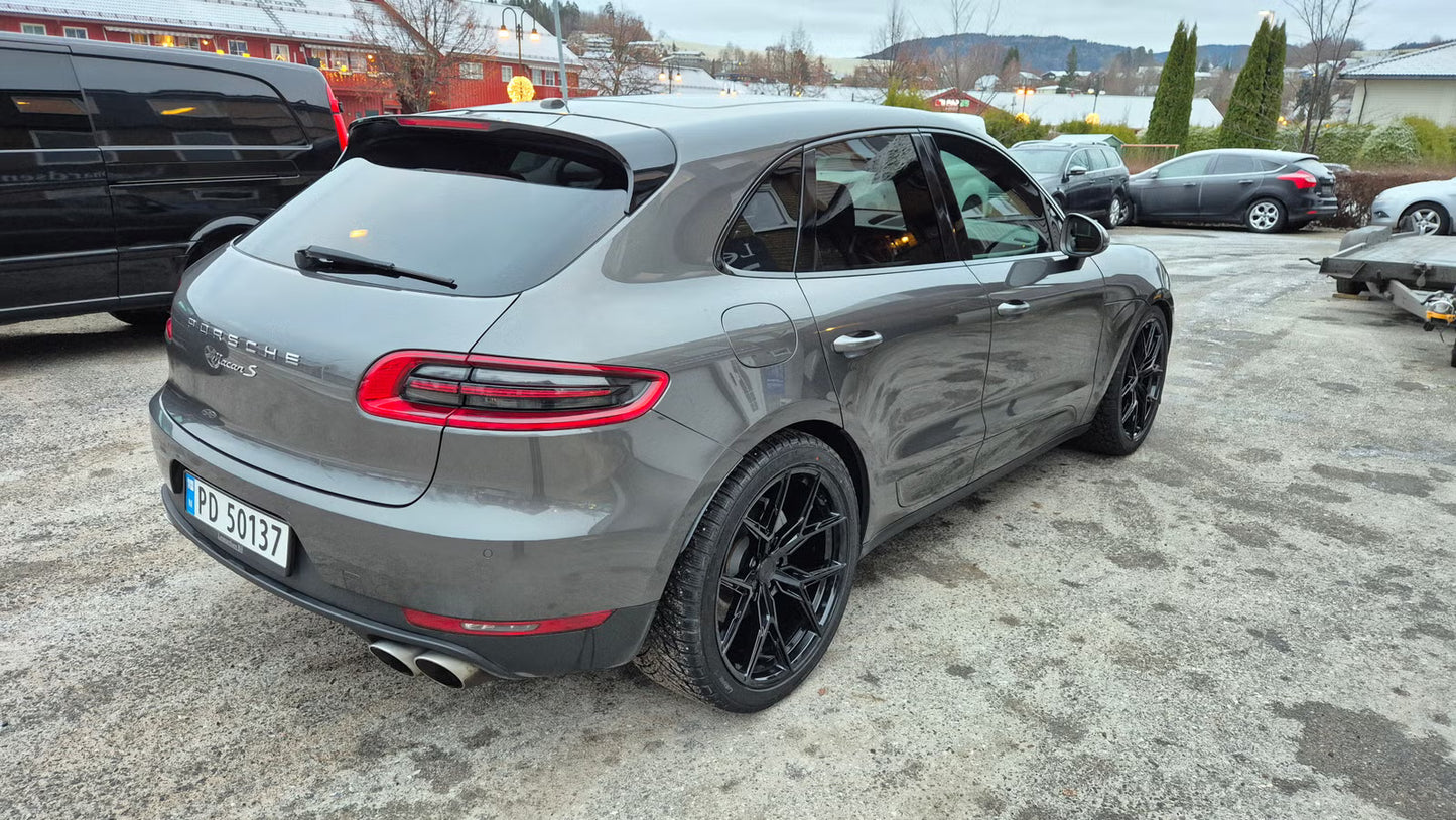 Porsche Macan 2015 SUV Compact Diesel Gris Performance Sportive Automatique