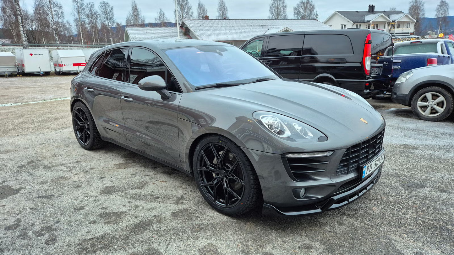Porsche Macan 2015 SUV Compact Diesel Gris Performance Sportive Automatique