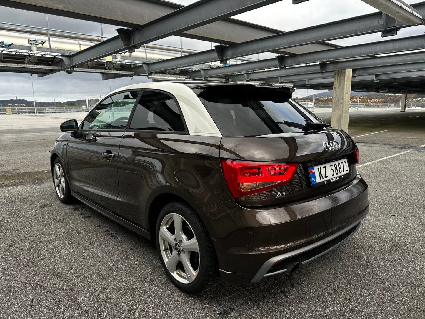Audi A1 1.2 TFSI S Line 2011 Berline Occasion Marron